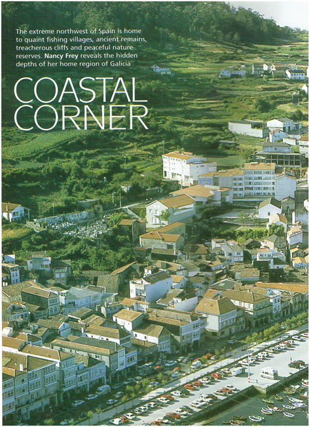 Galicia Coastal Corner by Nancy Frey